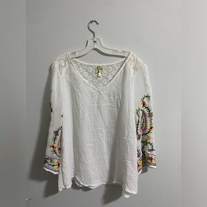 Fig and flower blouse